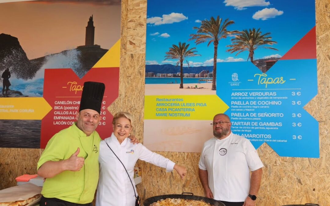 Artesanos del arroz en Saborea Lanzarote 2023